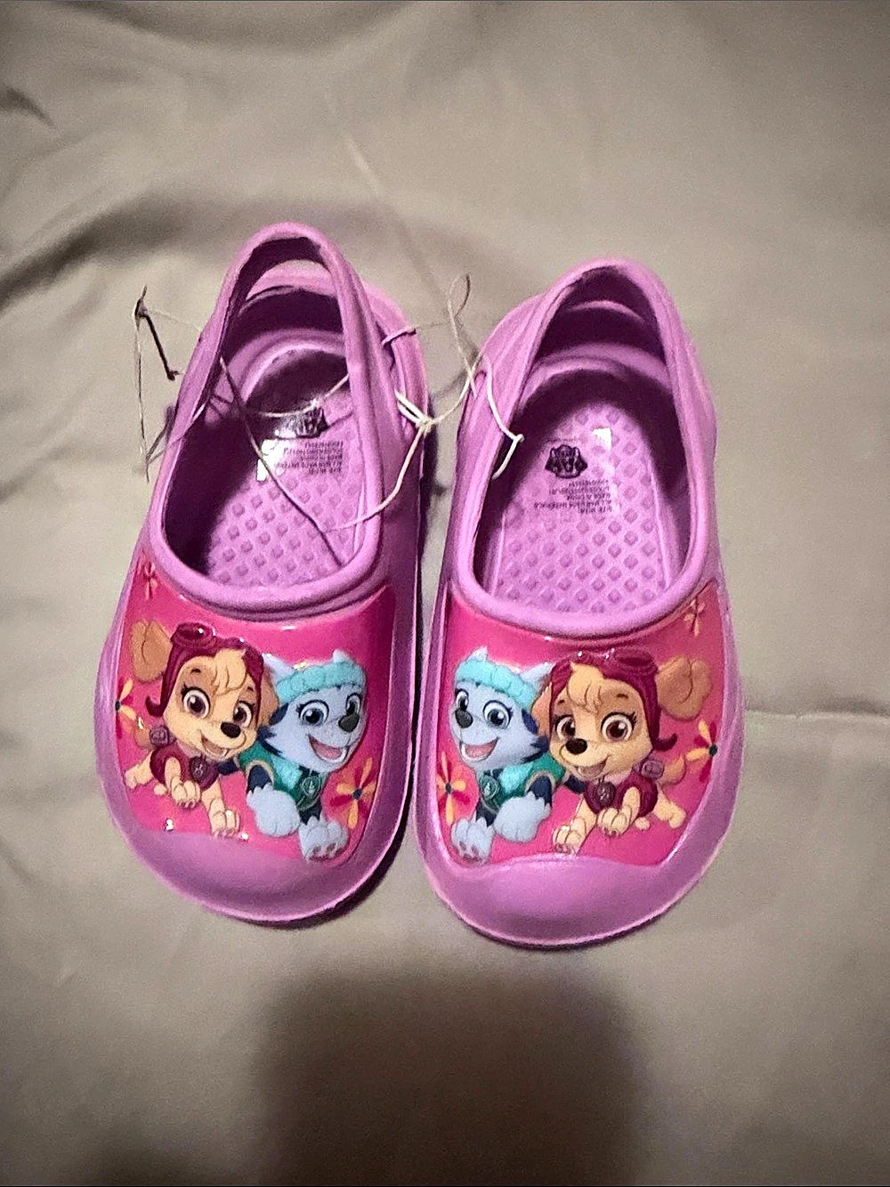 Paw Patrol Kids Pink Character Sneakers size 7/8 toddlers